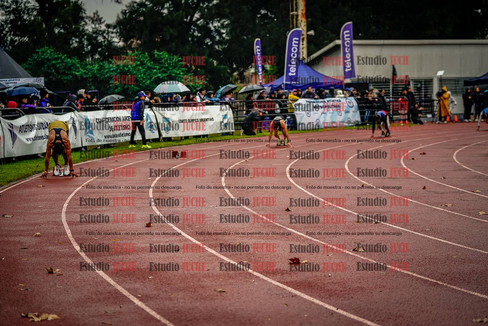 Fotos de los 400 m de varones