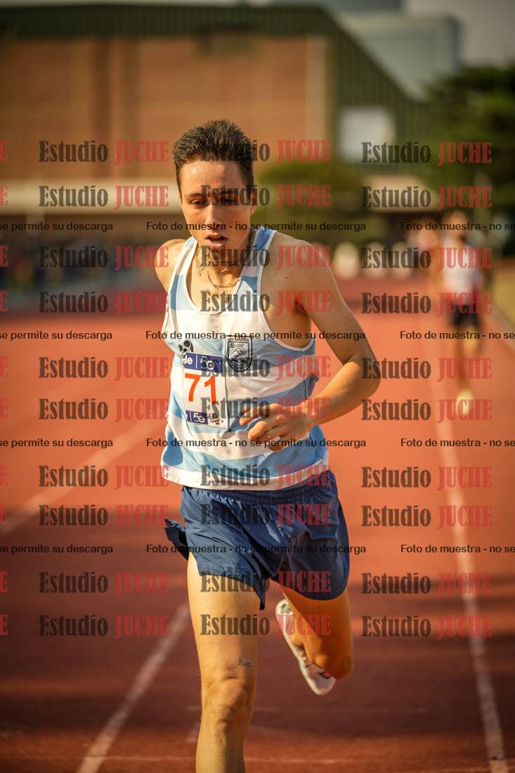 Fotos de los 1500 m llanos de varones