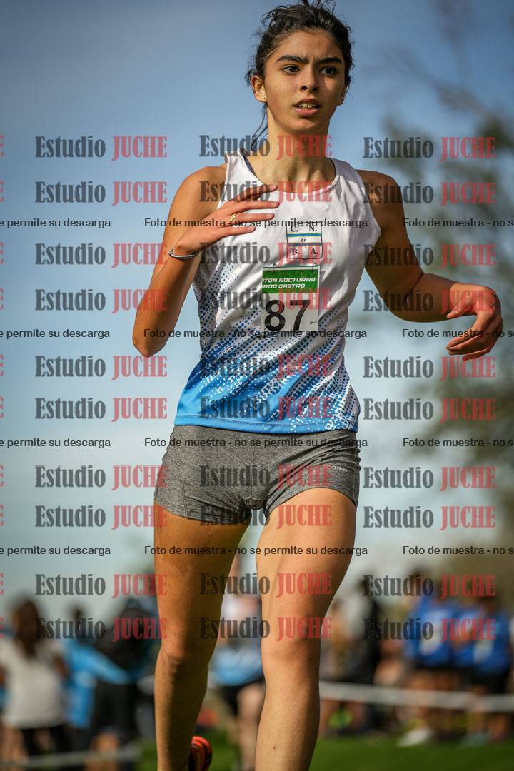Fotos de la llegada del cross de 2000 m