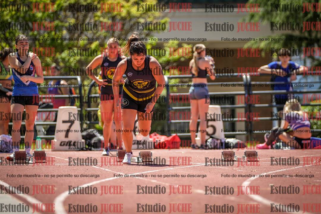 Fotos de los 100 m llanos de mujeres