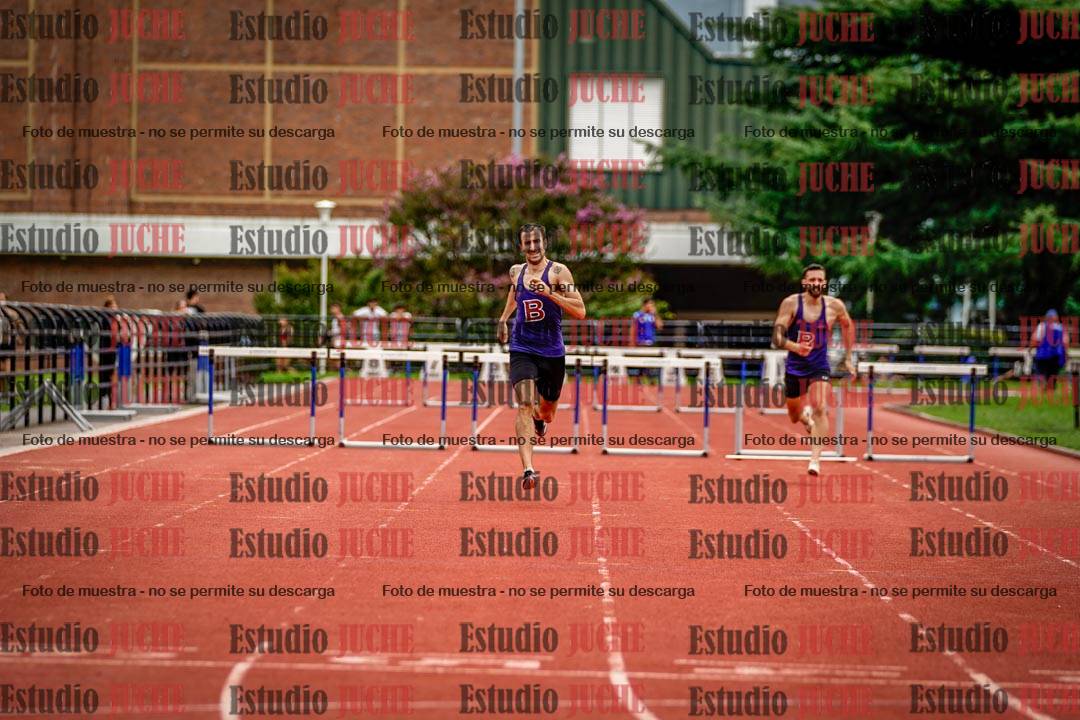 Fotos de los 400 m con vallas de varones