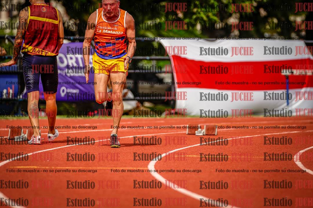 Fotos de los 200 m de varones