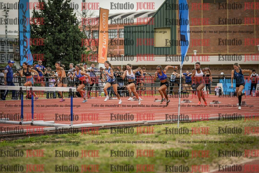 Fotos de los 100 m con vallas de mujeres - FINAL