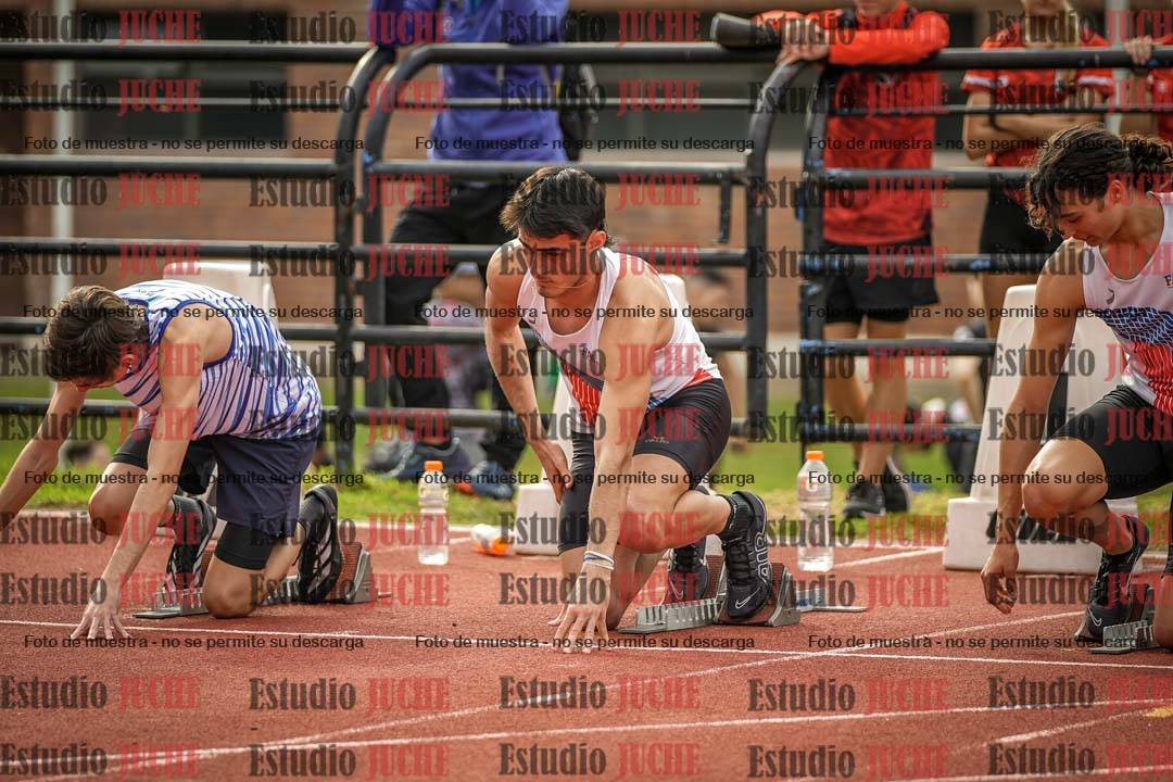 Fotos de los 110 m con vallas de varones - FINAL