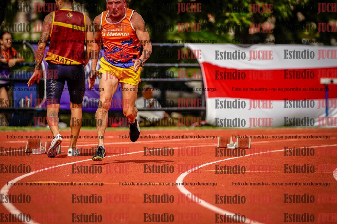 Fotos de los 200 m de varones