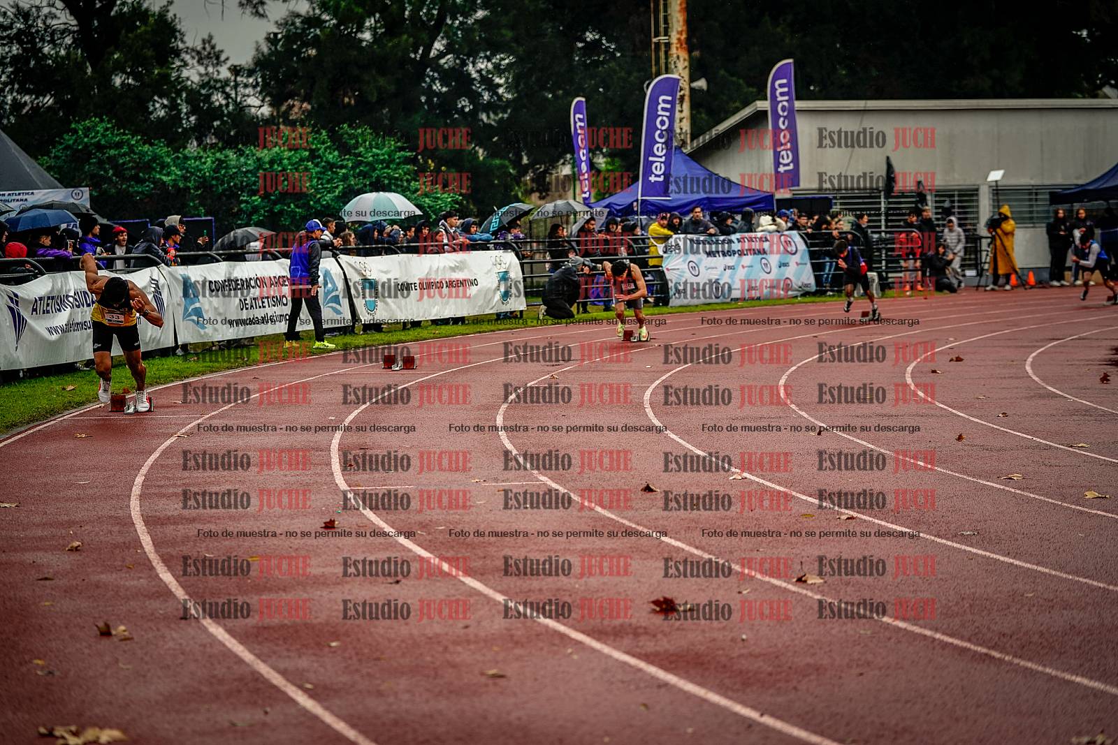 Fotos de los 400 m de varones