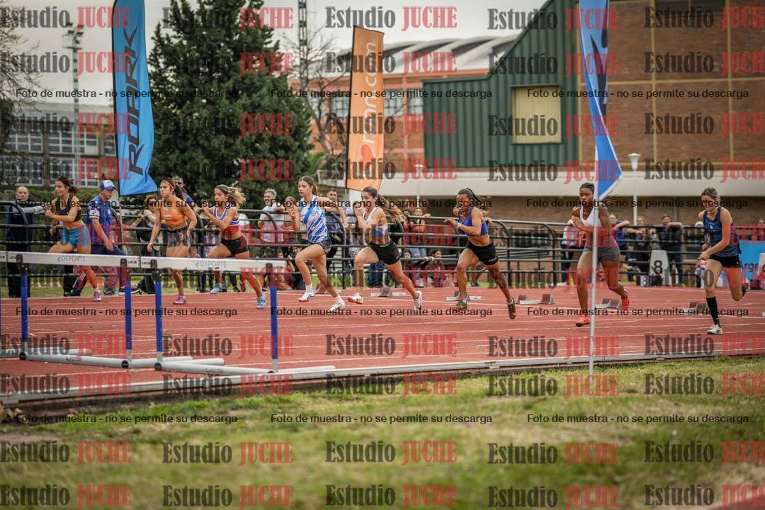 Fotos de los 100 m con vallas de mujeres - FINAL