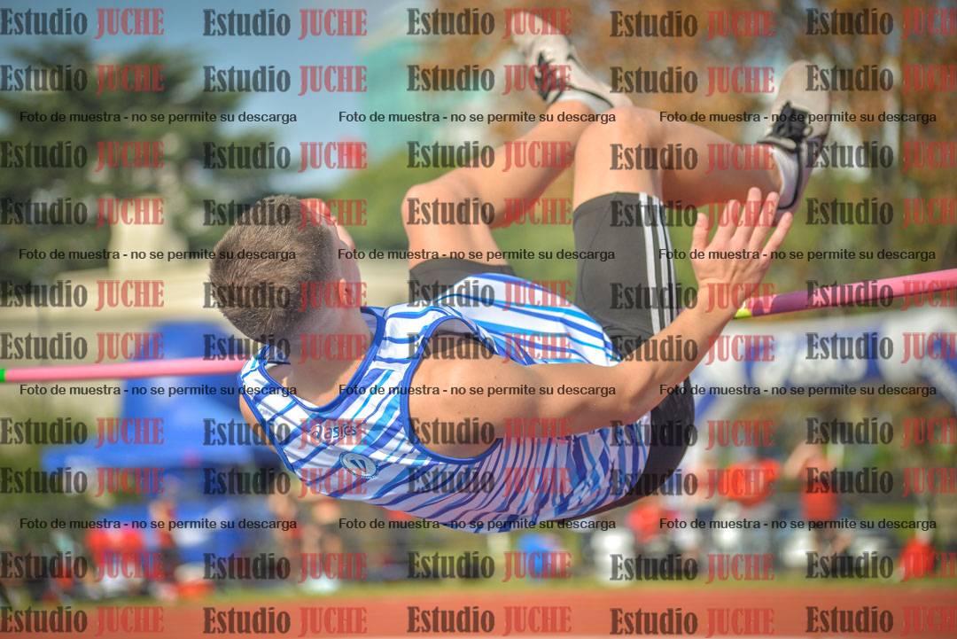 Fotos del salto en alto de varones