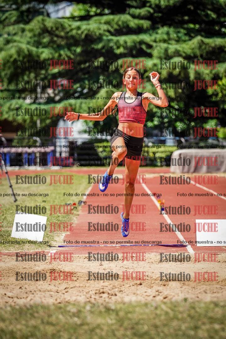 Fotos del salto en largo de mujeres - U14
