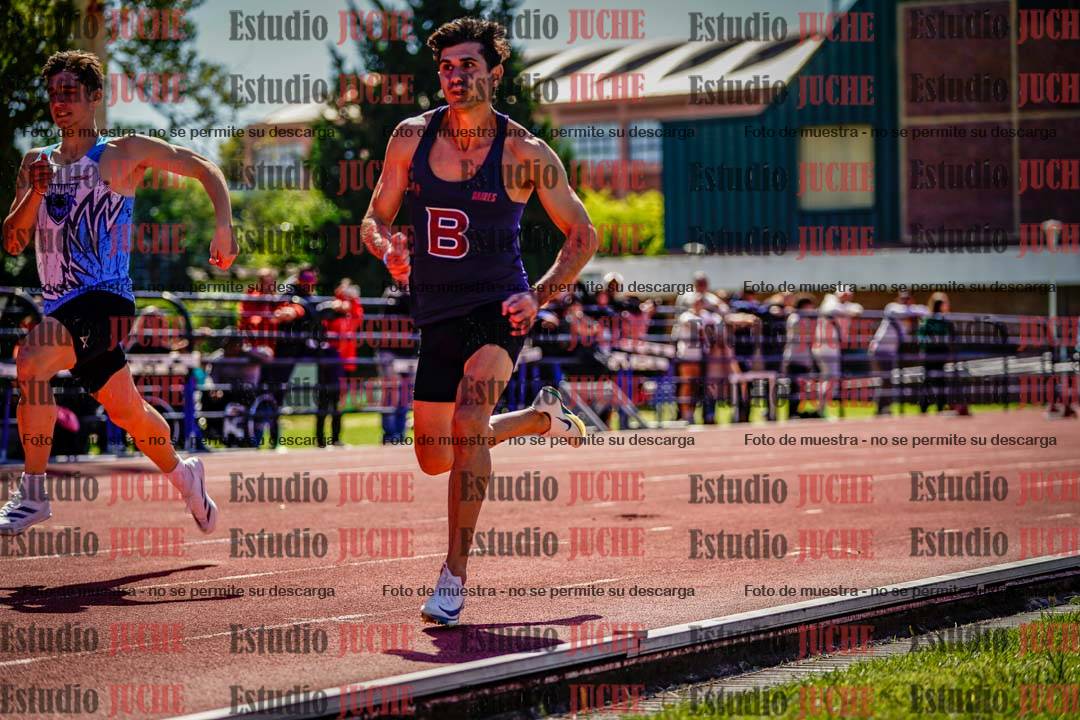 Fotos de los 100 m de varones