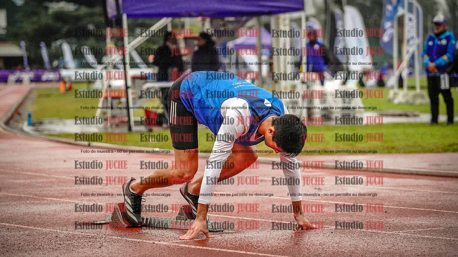 Fotos de los 400 m de varones