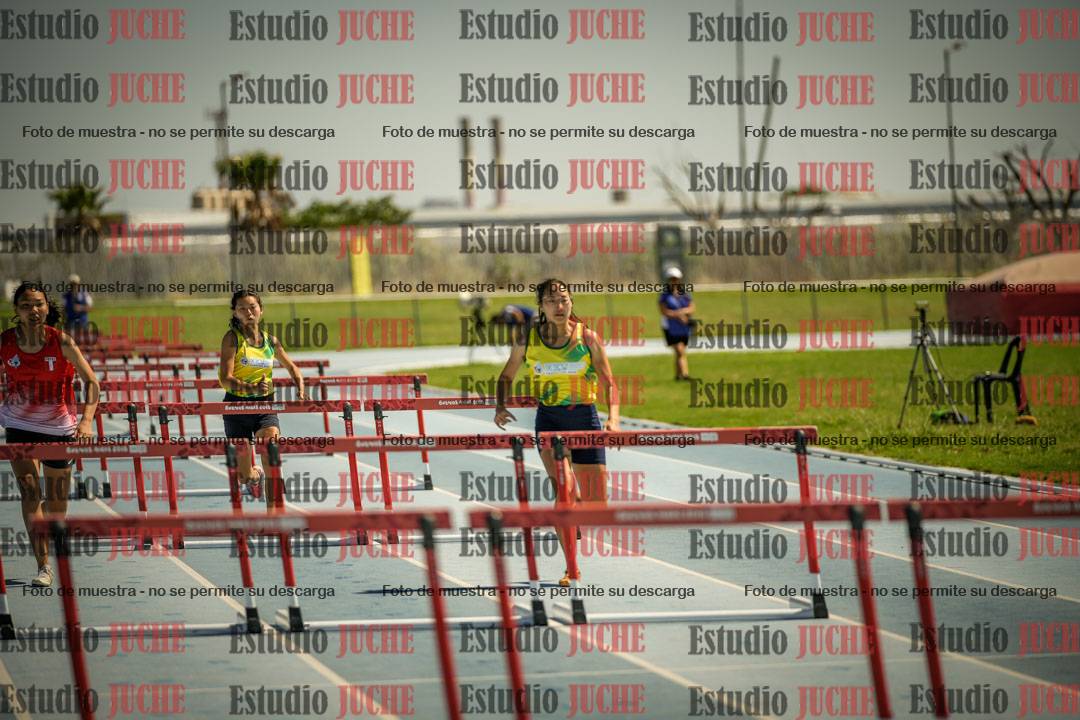 Fotos de los 100mts con vallas de mujeres  LIBRE - FINAL