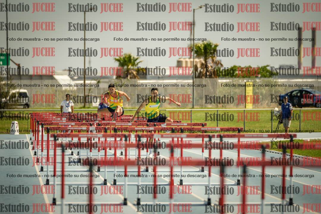 Fotos de los 110mts con vallas de varones LIBRE - FINAL