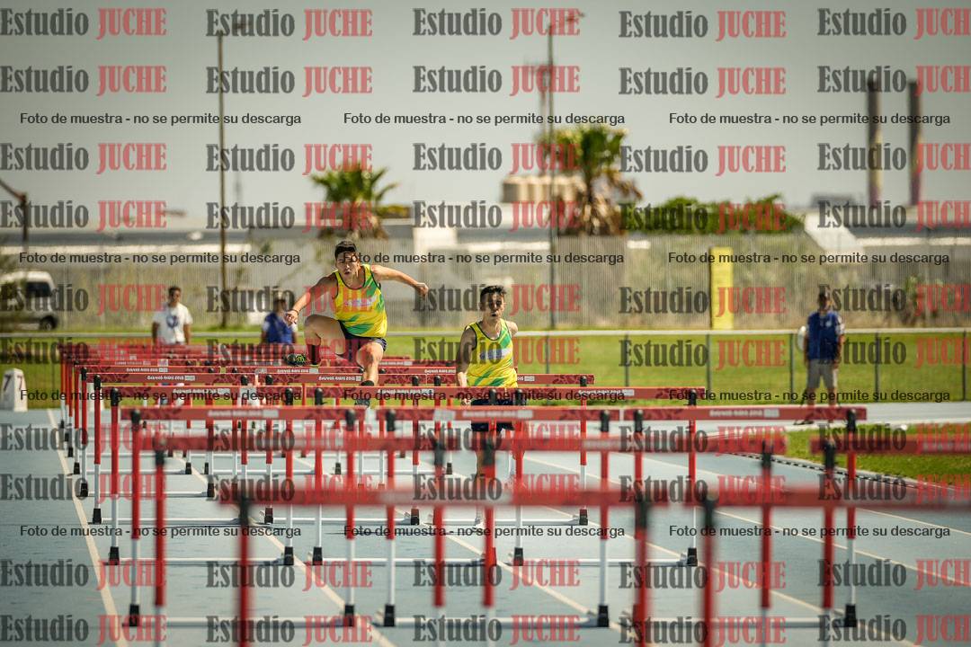 Fotos de los 110mts con vallas de varones LIBRE - FINAL