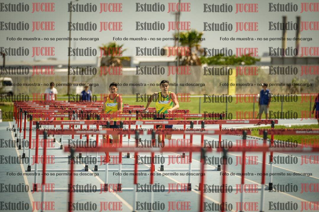 Fotos de los 110mts con vallas de varones LIBRE - FINAL