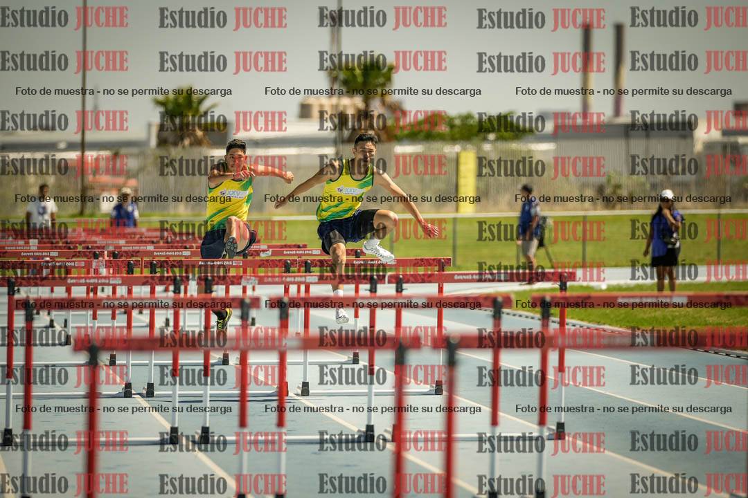 Fotos de los 110mts con vallas de varones LIBRE - FINAL