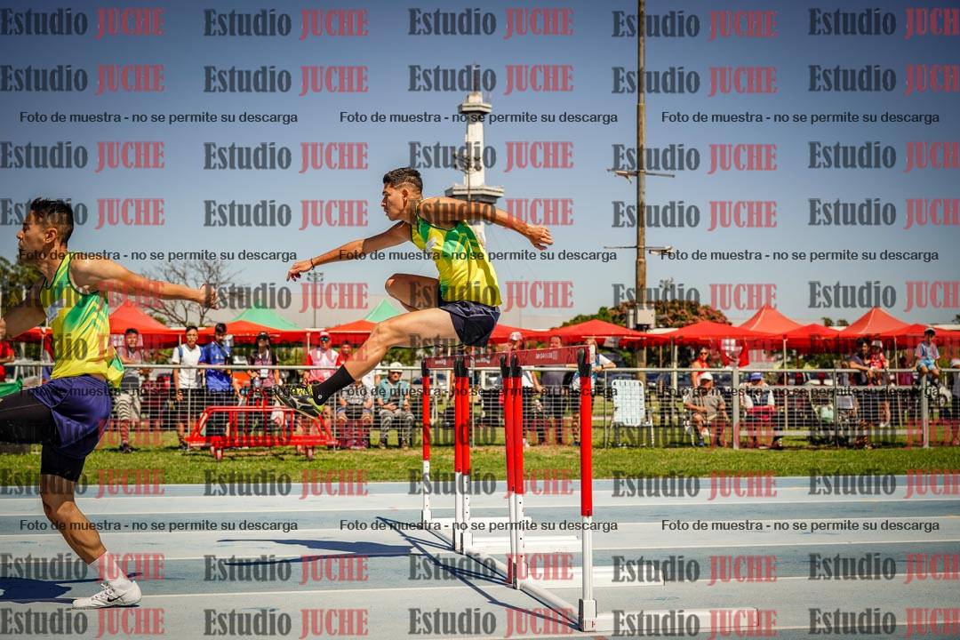 Fotos de los 110mts con vallas de varones LIBRE - FINAL
