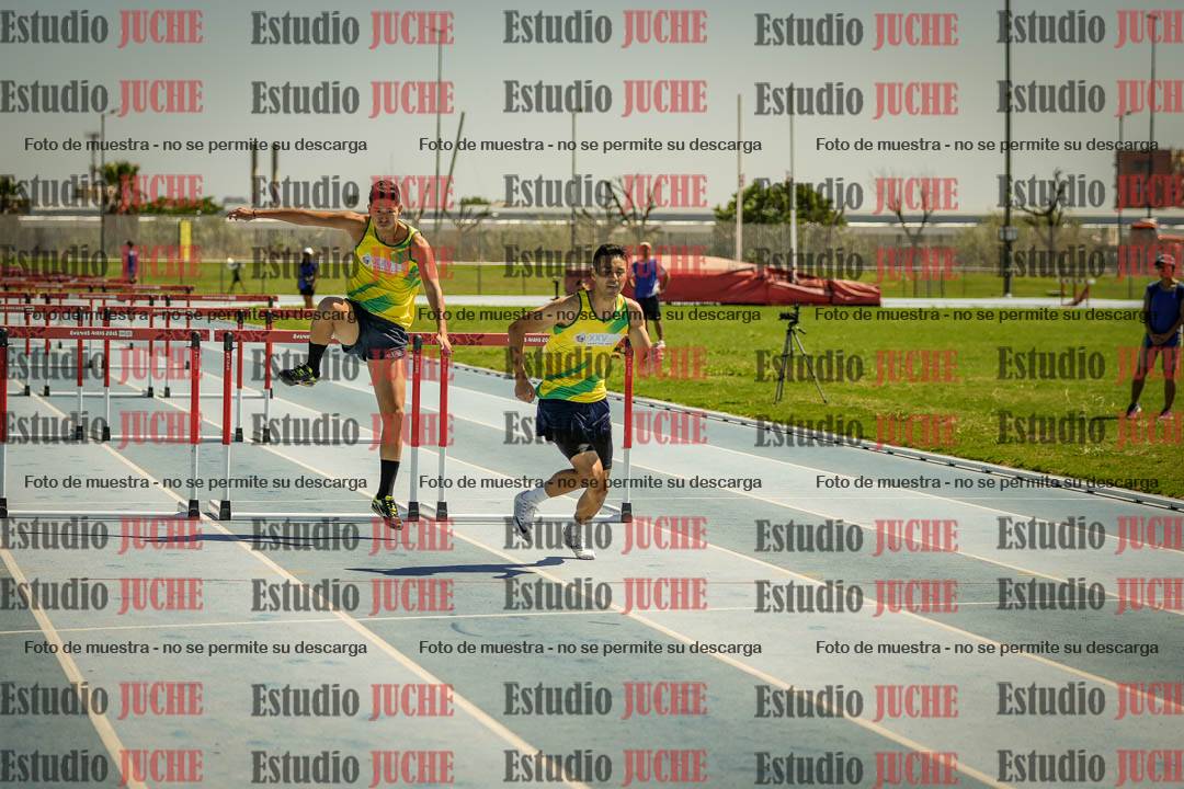 Fotos de los 110mts con vallas de varones LIBRE - FINAL