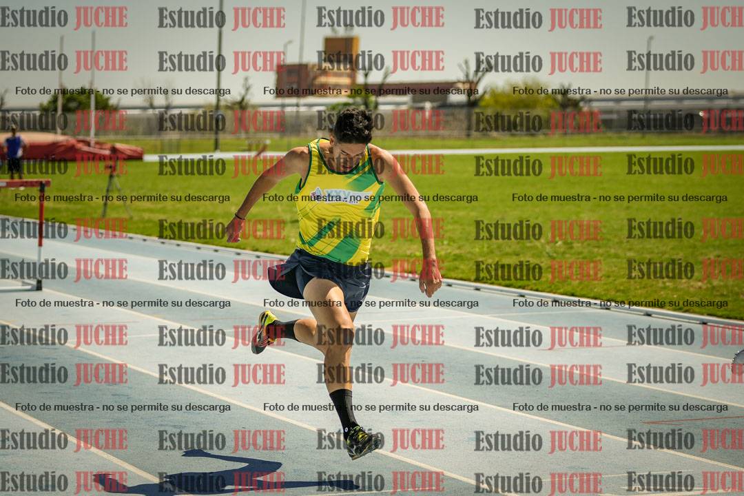 Fotos de los 110mts con vallas de varones LIBRE - FINAL