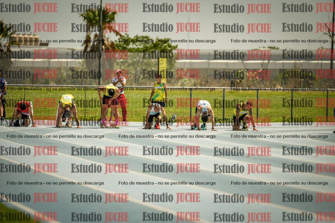 Fotos de los 100mts llanos de varones MASTER - FINAL (1 y 2)