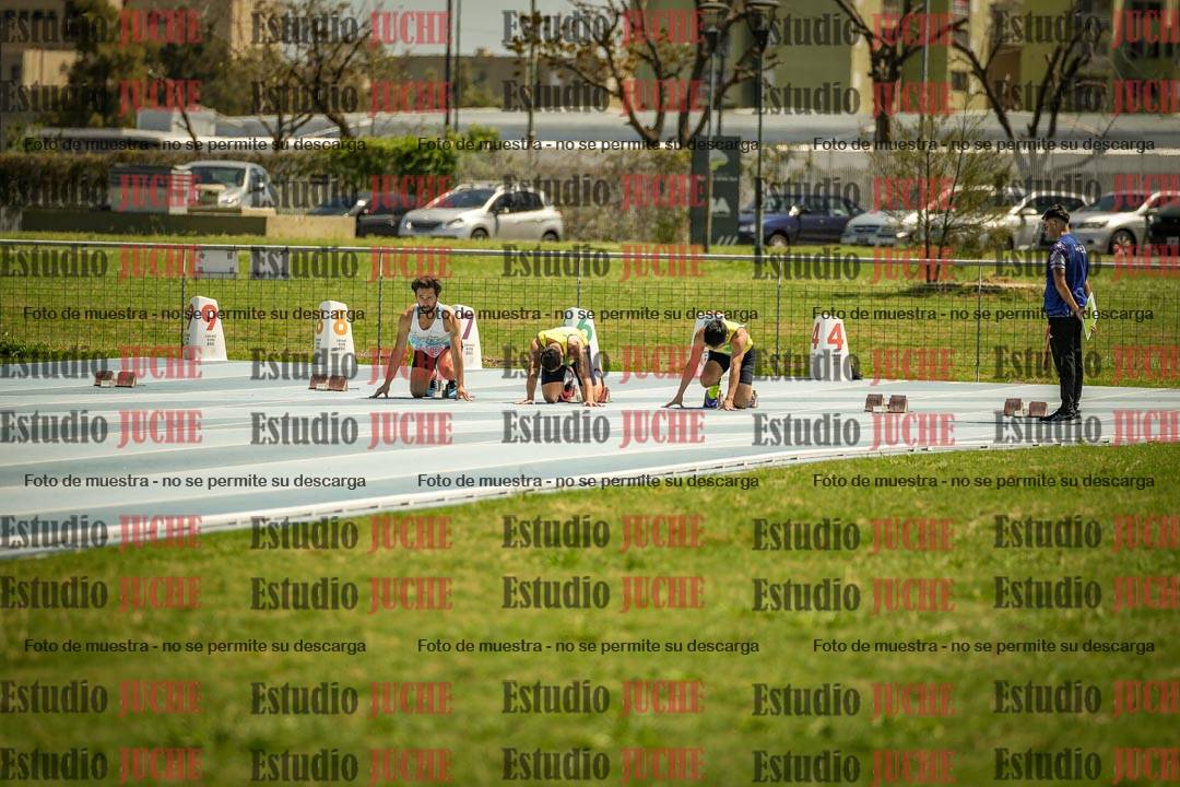 Fotos de los 100mts llanos de varones - decatlón 1