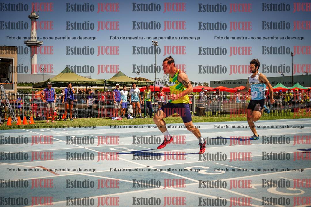 Fotos de los 100mts llanos de varones - decatlón 1