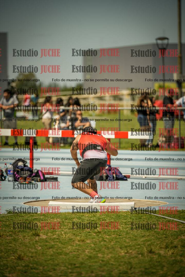 Fotos del lanzamiento de bala de varones LIBRE/MASTER - FINAL