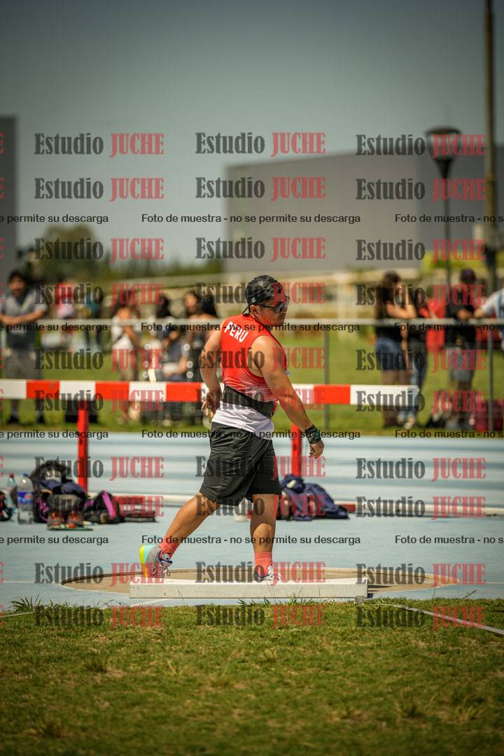 Fotos del lanzamiento de bala de varones LIBRE/MASTER - FINAL