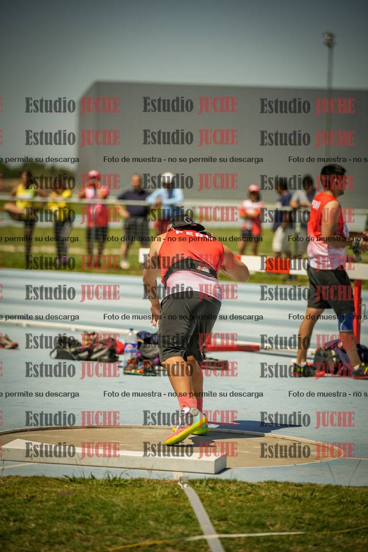 Fotos del lanzamiento de bala de varones LIBRE/MASTER - FINAL