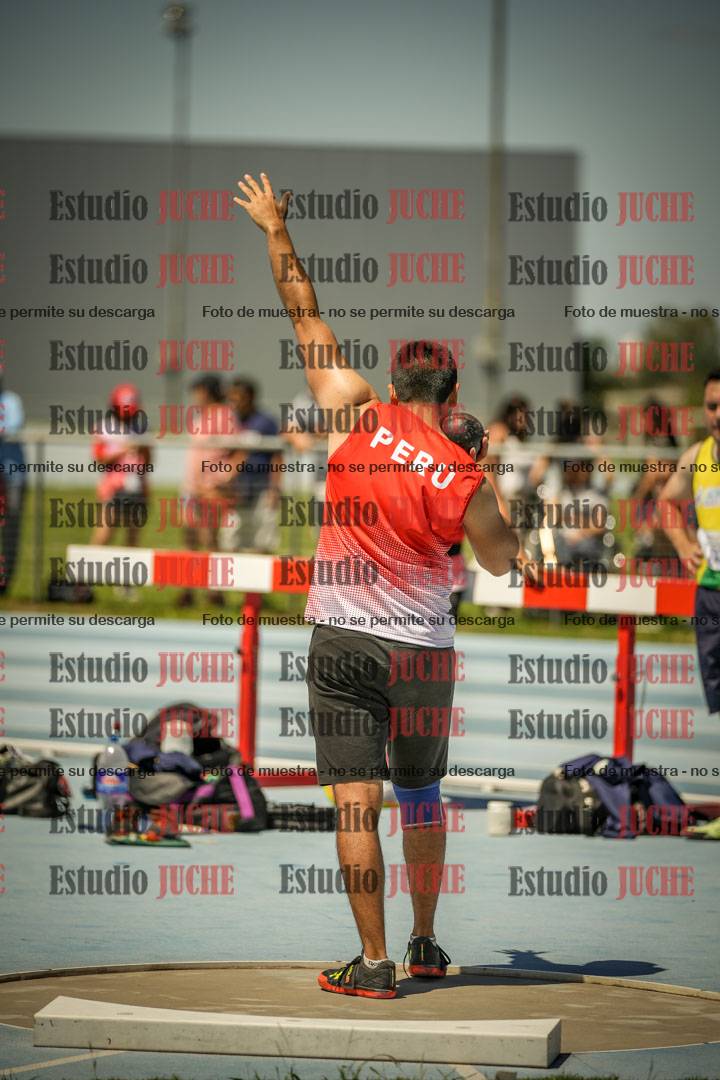 Fotos del lanzamiento de bala de varones LIBRE/MASTER - FINAL