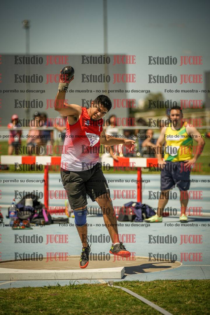 Fotos del lanzamiento de bala de varones LIBRE/MASTER - FINAL