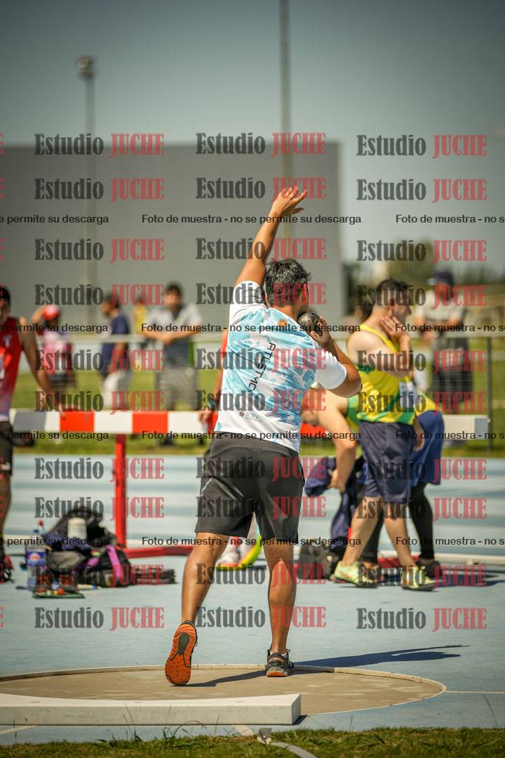 Fotos del lanzamiento de bala de varones LIBRE/MASTER - FINAL