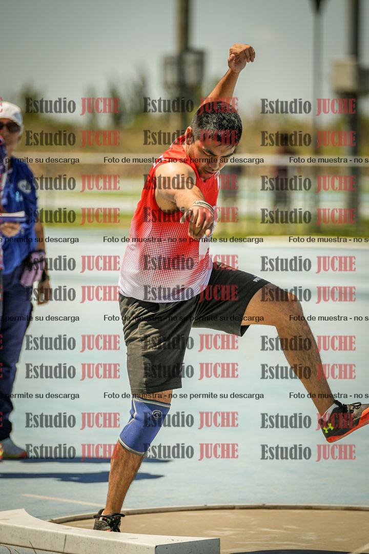 Fotos del lanzamiento de bala de varones LIBRE/MASTER - FINAL