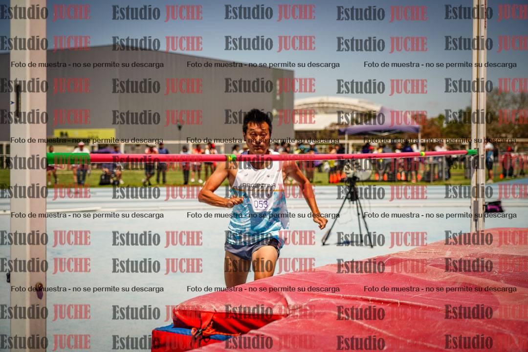 Fotos del salto en alto de varones MASTER - FINAL