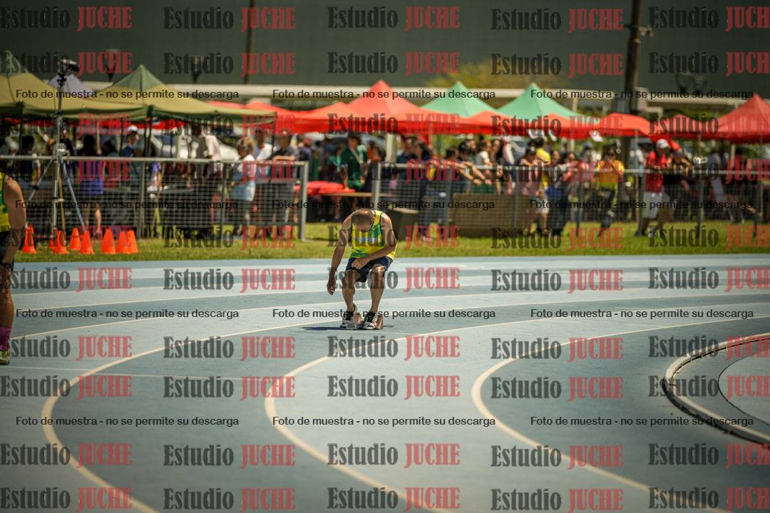 Fotos de los 400mts llanos de varones MASTER - FINAL