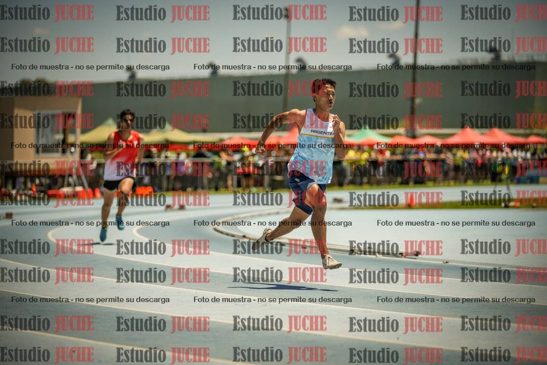 Fotos de los 400mts llanos de varones LIBRE - FINAL