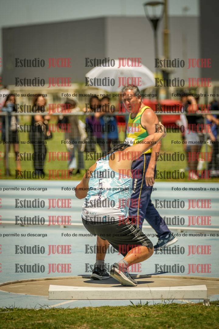 Fotos del lanzamiento de bala de varones LIBRE/MASTER - FINAL