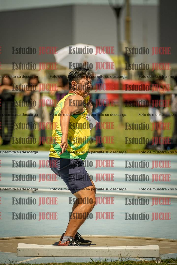 Fotos del lanzamiento de bala de varones LIBRE/MASTER - FINAL