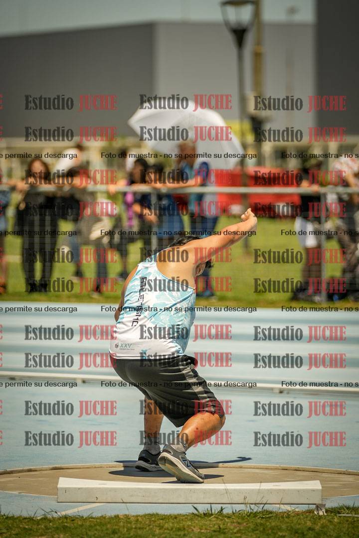 Fotos del lanzamiento de bala de varones LIBRE/MASTER - FINAL