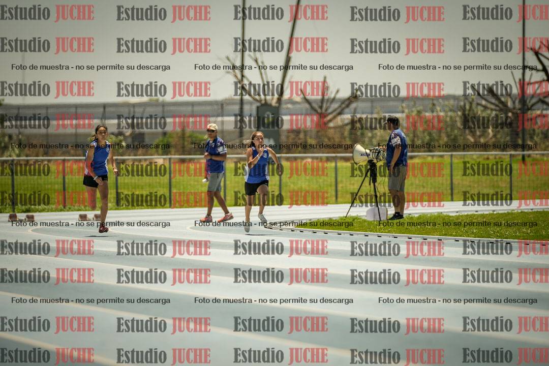 Fotos de los 100mts llanos de mujeres y varones AZUL/NARANJA (Promocional TAIN) - FINAL