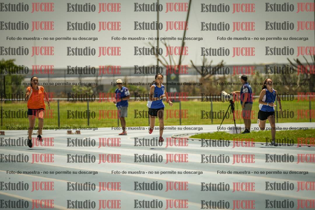 Fotos de los 100mts llanos de mujeres y varones AZUL/NARANJA (Promocional TAIN) - FINAL