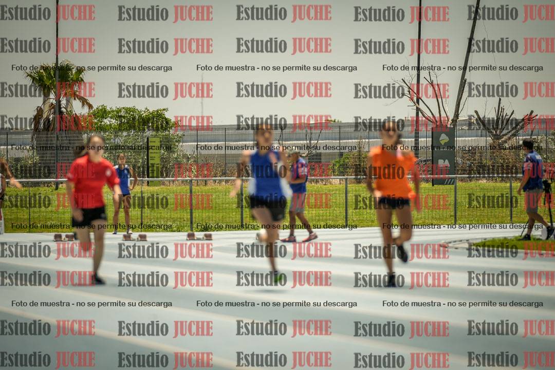 Fotos de los 100mts llanos de mujeres y varones AZUL/NARANJA (Promocional TAIN) - FINAL