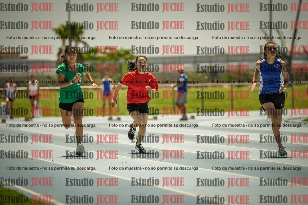 Fotos de los 100mts llanos de mujeres y varones AZUL/NARANJA (Promocional TAIN) - FINAL