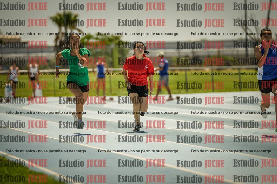 Fotos de los 100mts llanos de mujeres y varones AZUL/NARANJA (Promocional TAIN) - FINAL