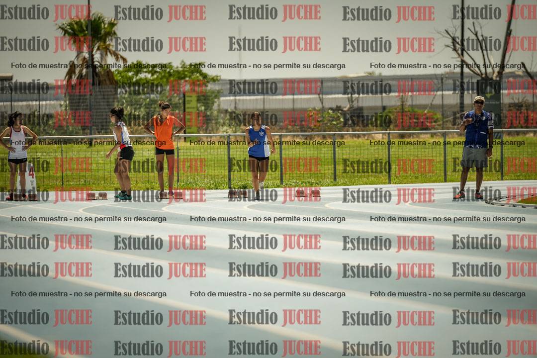 Fotos de los 100mts llanos de mujeres y varones AZUL/NARANJA (Promocional TAIN) - FINAL