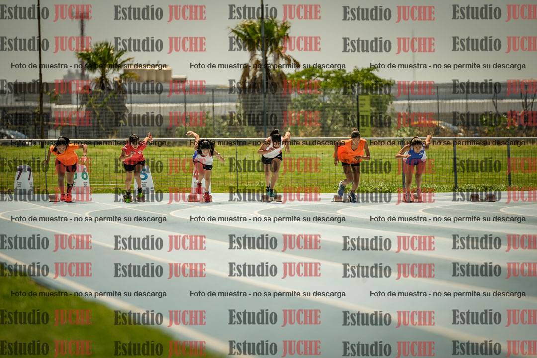 Fotos de los 100mts llanos de mujeres y varones AZUL/NARANJA (Promocional TAIN) - FINAL