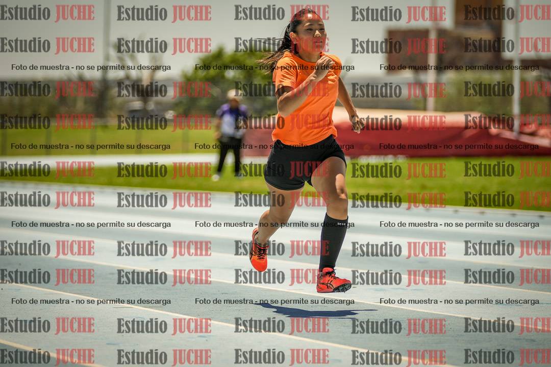 Fotos de los 100mts llanos de mujeres y varones AZUL/NARANJA (Promocional TAIN) - FINAL