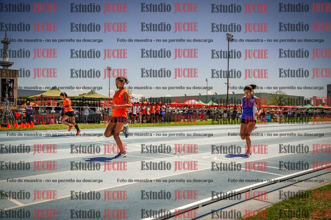 Fotos de los 100mts llanos de mujeres y varones AZUL/NARANJA (Promocional TAIN) - FINAL