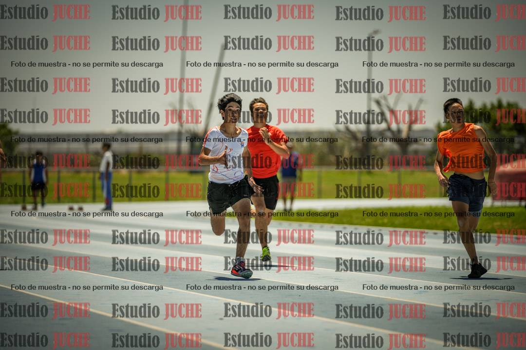 Fotos de los 100mts llanos de mujeres y varones AZUL/NARANJA (Promocional TAIN) - FINAL