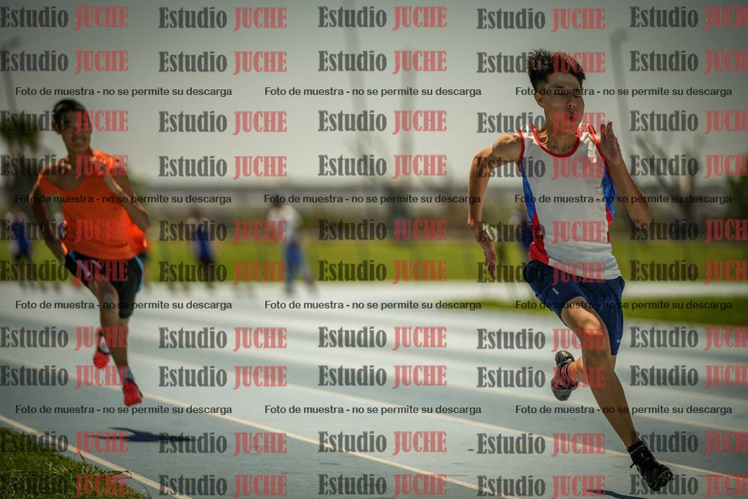 Fotos de los 100mts llanos de mujeres y varones AZUL/NARANJA (Promocional TAIN) - FINAL